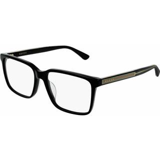 Gucci GG0385OA Asian Fit 001 55 Briller Mænd Black - Black - 55mm