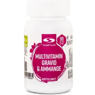 Healthwell Multivitamin Gravid & Ammende, 90 kapsler