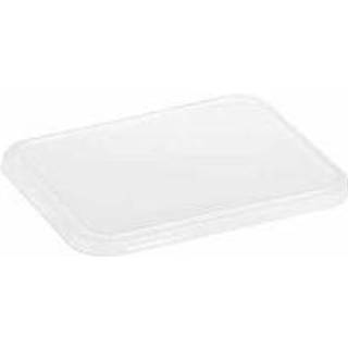 Plastlåg til menu bakke, 200 stk 227 x 178 mm, Antidug