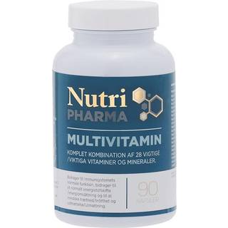 Nutripharma Multivitamin - 90 kapsler