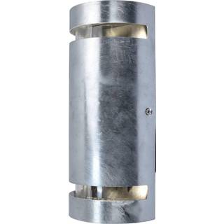 LUTEC RAN udendørs væglampe, H25,4 cm, GU10, IP54, galvaniseret stål