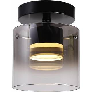 Salerno LED-loftlampe, 2.700 K, 1 lyskilde, sort
