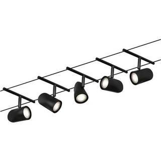 Paulmann Cup wiresystem basissæt 5 lk, mat sort
