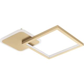 EGLO Gafares Loft 330X330 2100Lm 3000-6500K Guldfarvet/Hvid