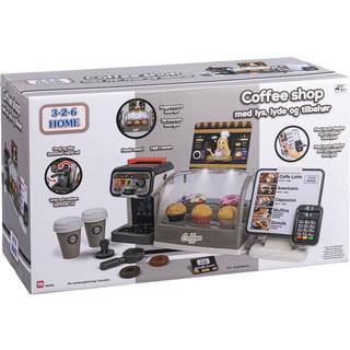 Coffee shop med lys og lyd Legemad kaffemaskine 68264