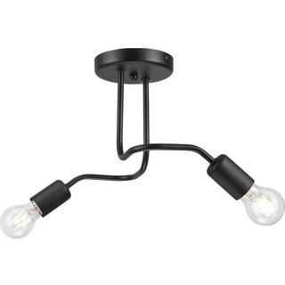 Loftlampe Joiy, 2 lyskilder, sort