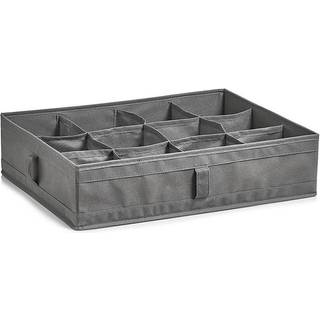 Stofkasse til garderoben - Grå - 44cm x 34cm x 11cm - Ulrikke