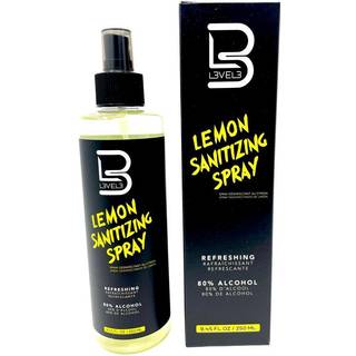 L3VEL3 - Lemon Sanitizing Cologne 250 ml