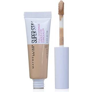 Maybelline New York Super Stay Stay Stay Hold fuld d?kning lysende langvarig under-?je concealer Liquid Makeup til op til 24 timer slid med padle