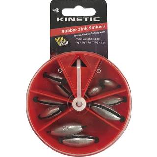 Rubber Core Zinc Sinkers / Split Lodder - 5 rum