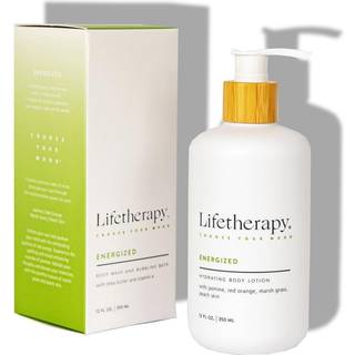 Lifetherapy Hydrating Lotion til Hand & Body | Ikke fedt let let lotion lavet med sheasmør (energisk)