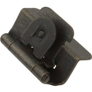 Hickory Hardware P5310 -BI Double Demountable H?ngsel - 170 ?bningsflade Ramme - 1/2 tommer Overlay Self -Closing Funktion - Let installationsska