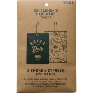 Gentlemen's Hardware Car Diffuser Smoke & Cypress - Lugtfjerner