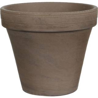 Lerkrukke - Mørk mocca - 18 cm