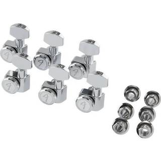Fender Locking Stratocaster/Telecaster TM LH Chrome Stemmemaskiner til guitar