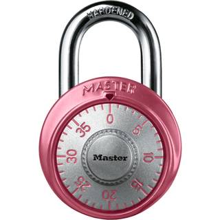 Master Lock 1530DPNK Locker Lock Kombination H?ngel?s 1 Pakke Pink