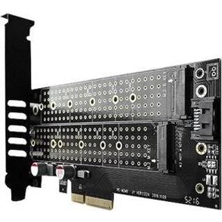 AXAGON PCEM2-D - storage controller - M.2 NVMe Card / SATA 6Gb/s - PCIe 3.0 x4