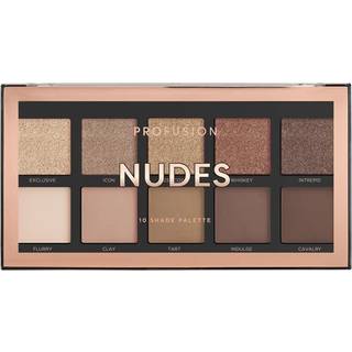 Profusion Eyeshadow 10 Shade Palette Mini Artistry - Nudes - 1 stk.