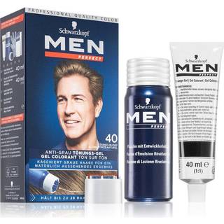 Men Perfect Anti-grå-tonings-gel 40 mørkeblond