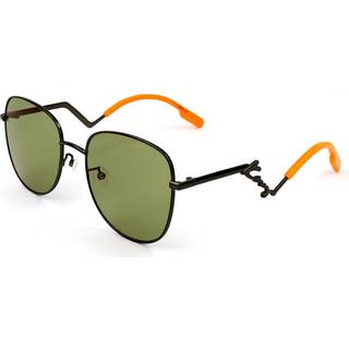 Kenzo KZ 40036U /S 96Q 56 Solbriller Kvinder Grøn - Shiny Dark Green - 56mm