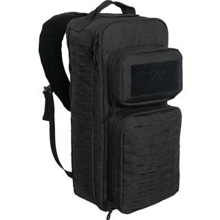 Rothco Taktisk Enkel Sling Taske med Laserskåret MOLLE Sort - One Size