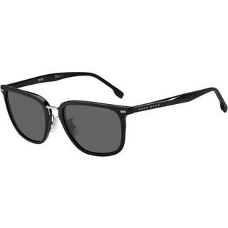 BOSS Boss 1340/F/SK Asian Fit 284/M9 57 Solbriller Mænd Black - Shiny Black - 57mm