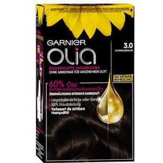 Garnier Olia Langvarig hårfarve 3.0 Mørkebrun