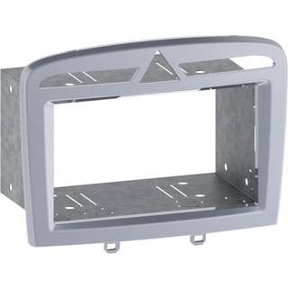 2-DIN kit Peugeot sølv