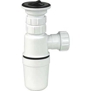 Gelia 3000920422 Pungvandlås plast, med bundventil, til 32 mm rør