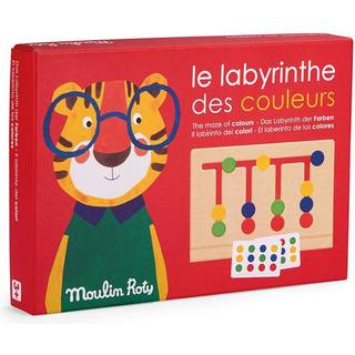Moulin Roty - Farvelabyrinten - Kombinationsspil