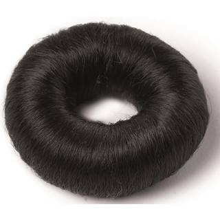 No Brand Synthetic Hair Bun Small Black 73mm