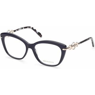 Emilio Pucci EP5163 090 55 Briller Kvinder Black - Shiny Black - 55mm