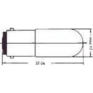 Glødelampe ba15d 110/140v 5-7w