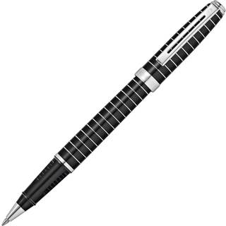 Sheaffer Prelude Black Lacquer m/vandret linje Graving Rollerball Pen