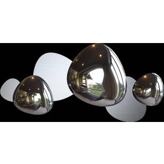 Maytoni Jack-stone LED-væglampe, 79 cm, nikkel