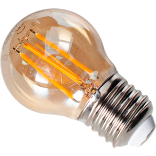 LED filament dekorationspære dimbar E27 amber - Gul