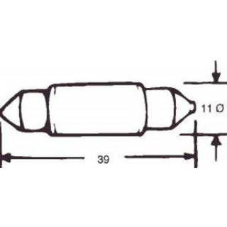 Sofittelampe s8 5w 24V