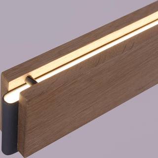 Pendellampe brun 121 cm inkl. LED med fjernbetjening - Ajdin