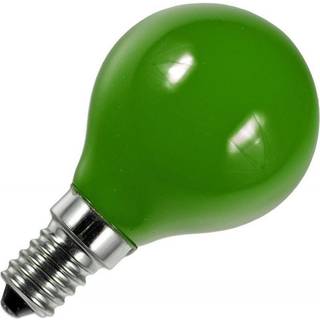 FORÅRSUDSALG - E14 - SPL Party Color Filament Krone - Grøn - 8lm