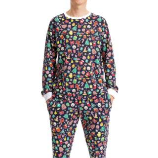 Jule Unisex Nattøjssæt - Black - XL
