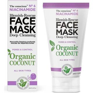Biovène The conscious Niacinamide Blemish-Rescue Face Mask Organic Coconut 50 ml