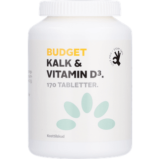 Kalk og D3-vitamin (På lager i varehus)