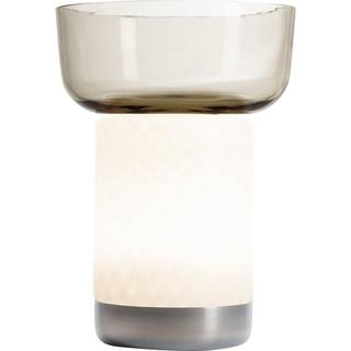 Artemide Bontá Transportabel Lampe Grå Med Glasskål