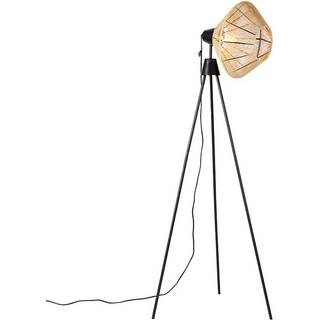 Rustik gulvlampe tripod reb - Jenthe