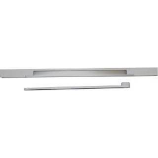 DormaKaba Dorma ED 100/250 glideskinne sæt, hvid (NY MODEL)
