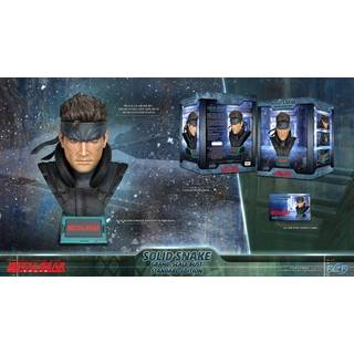 First 4 Figures - Metal Gear Solid Grand-Scale Bust Resin Statue: Solid Snake (Standard Edition) - Figur