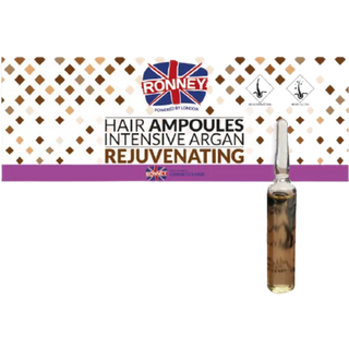 Ronney Hair Ampoules Intensive Argan Rejuvenating 12 x 10 ml