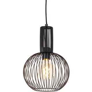 Design hængende lampe sort - Wire Whisk