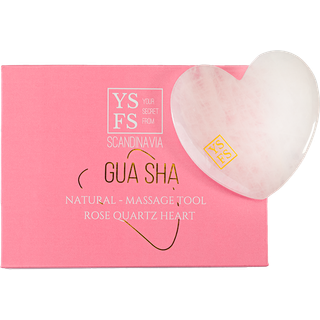 YSFS Gua Sha Rose Quartz Heart