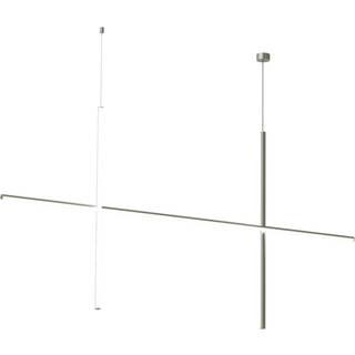 Flos Coordinates S2 Cliii Pendel Argent - Loftslamper Aluminium Moon - F1844033